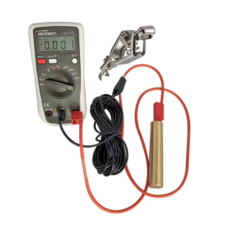 Testeur de terre et de différentiel 30 mA sur prises électriques 230 V  PM6860DR