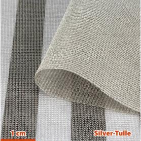 Tissu de protection anti-ondes Silver-Tulle YShield - HF + BF | Coupon de 43 x 35 cm (0,15 m²)