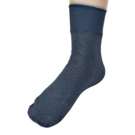 Chaussettes anti-ondes Wavesafe en coton bio | Gris anthracite