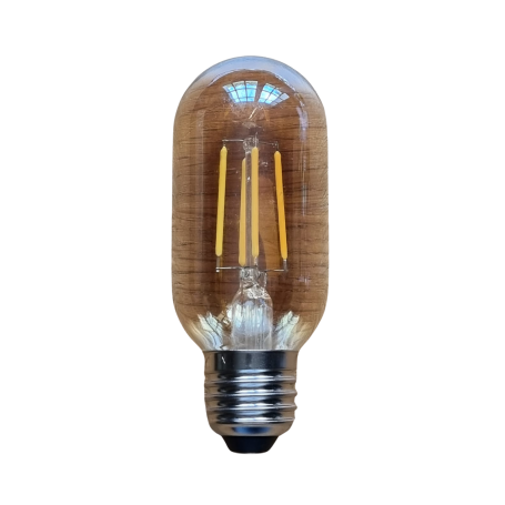 Ampoule LED E27 4 W "Filament Rétro" | T45 - verre fumé