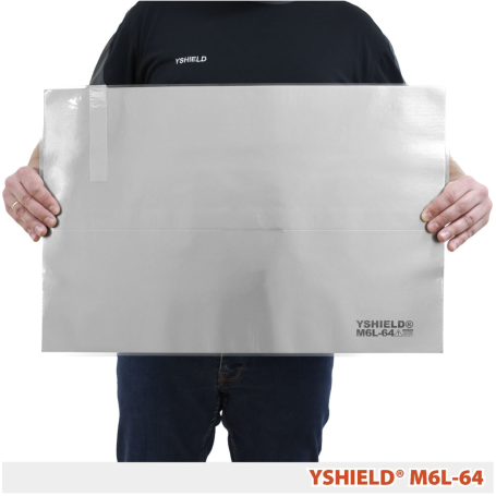 Plaque de protection champs magnétiques YShield® M6L-64 | 59 x 40 cm