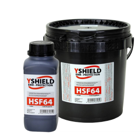 Peinture de protection anti-ondes YShield HSF64 - Hautes et basses fréquences | Bidon 1 et 5 litres